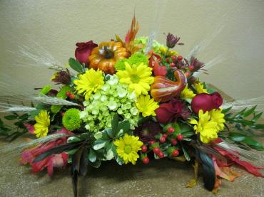 Harvest Table Centerpiece