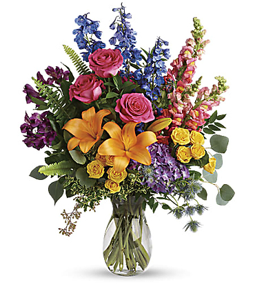 Mixed Garden Vase